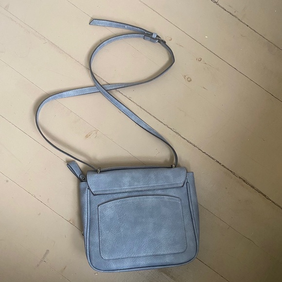 Vintage vegan leather crossbody bag - Picture 3 of 4